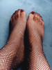 Stópeczki na dobry dzionek 😍😊 #feet#hybrid#nails#fishnet#stockings